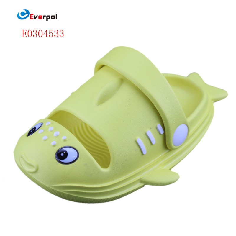 Fish Design Kids Close Toe Sussid